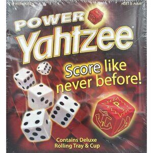 Power Yahtzee Score Like Never Before Winning Moves Games 2006 Hasbro Sealed
